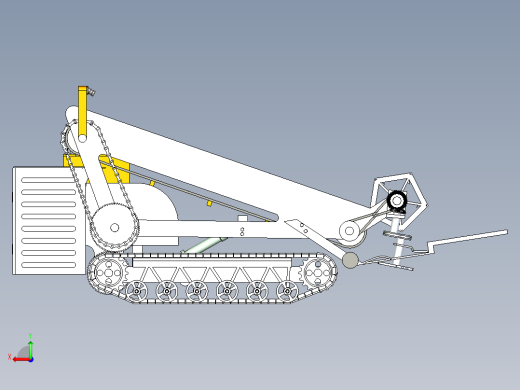 叶类蔬菜收割机后视缩略图