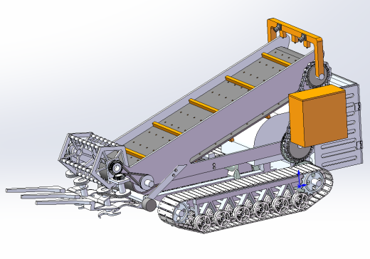 叶类蔬菜收割机缩略图