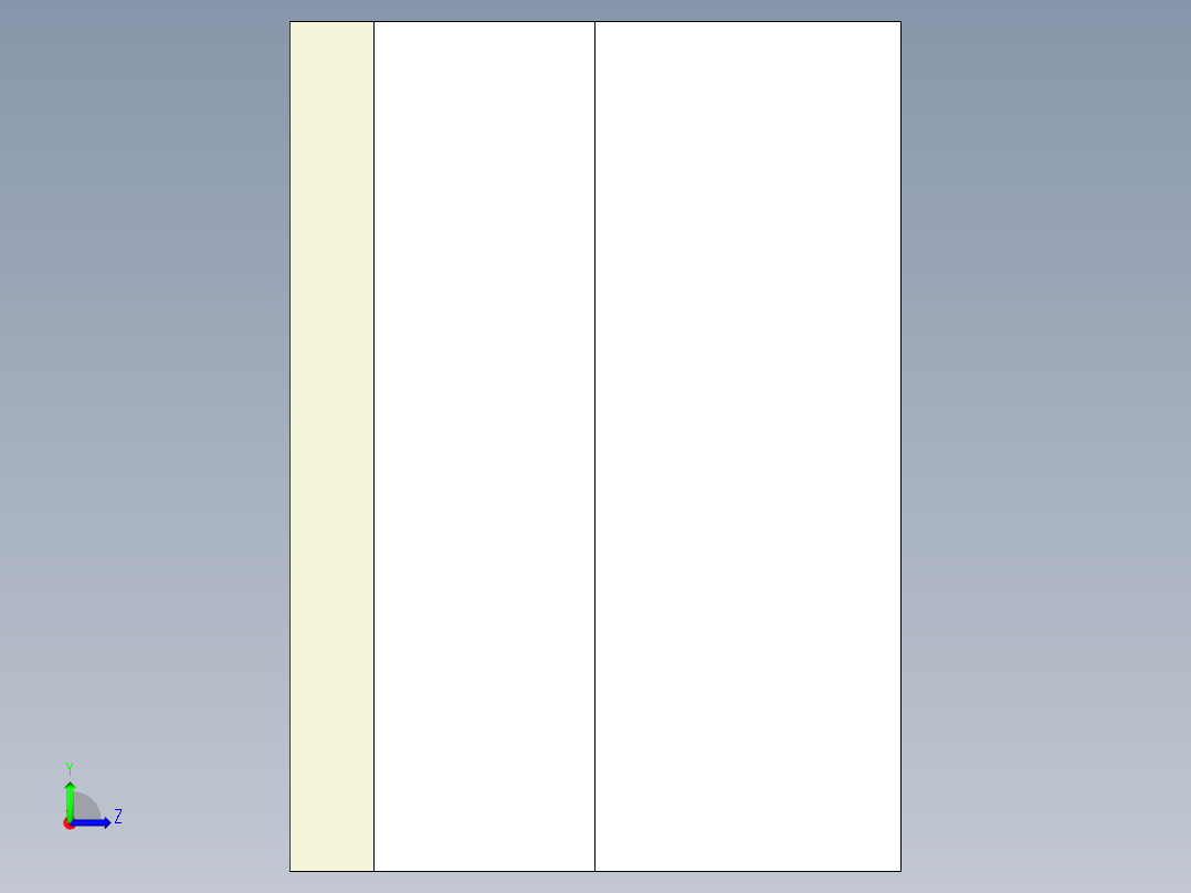 T 螺帽(A)2301-3D多系列多零件图纸模型左视图
