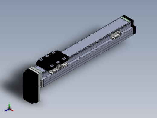 电动滑台模组SDH80下连模组（配台达电机）
