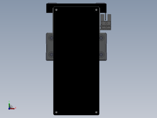 电动滑台模组SDH80下连模组（配台达电机）前视缩略图