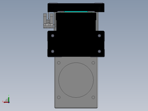 电动滑台模组SDH80下连模组（配台达电机）后视缩略图