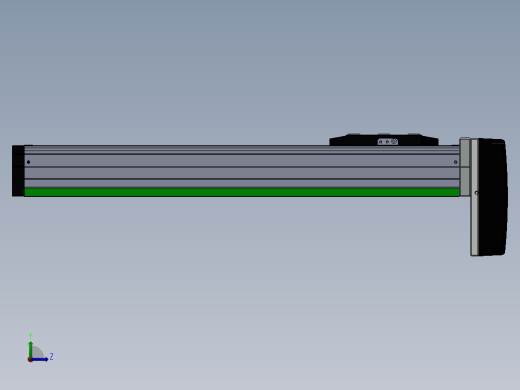 电动滑台模组SDH80下连模组（配台达电机）左视缩略图