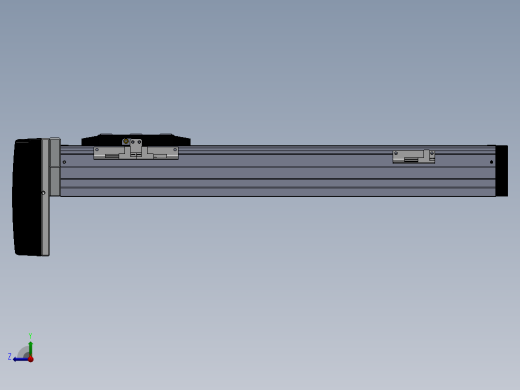 电动滑台模组SDH80下连模组（配台达电机）右视缩略图