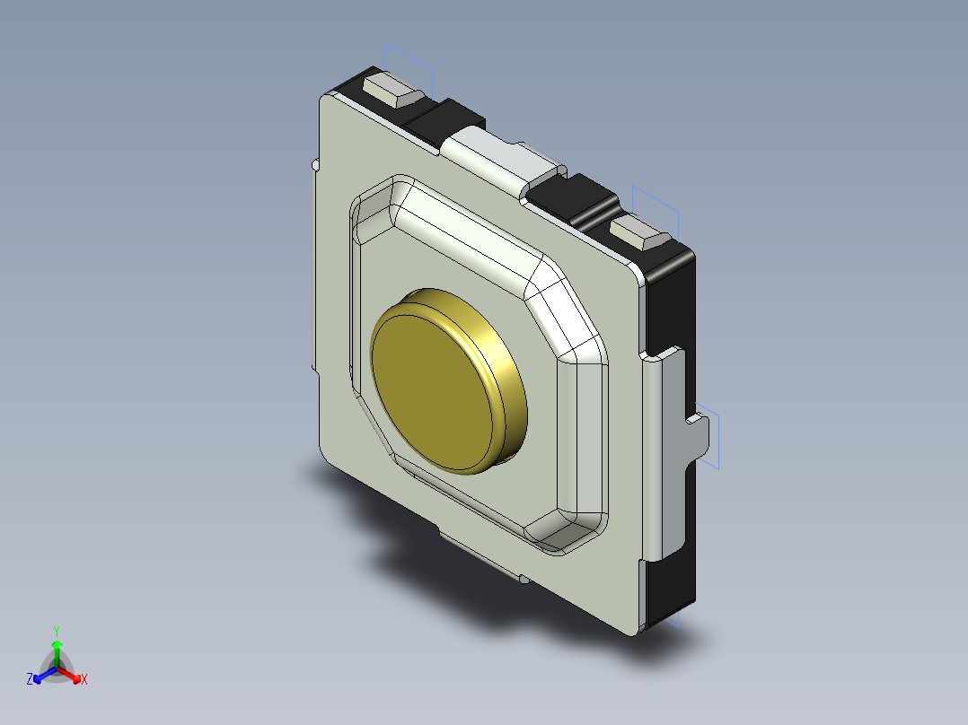 开关继电器保护 SM-PTS525SKG15J主视图