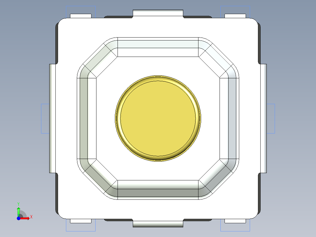 开关继电器保护 SM-PTS525SKG15J前视图