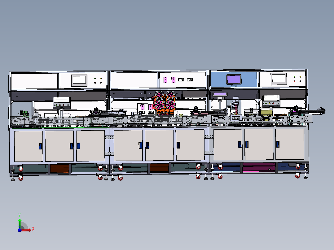 送线剥皮编织铜箔铝箔去棉线sw18可编辑前视图