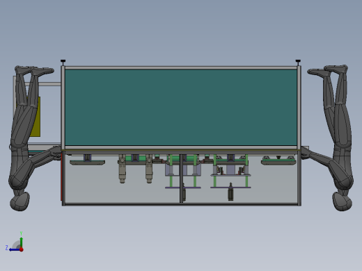自动LED灯框电阻焊接设备sw18可编辑右视缩略图