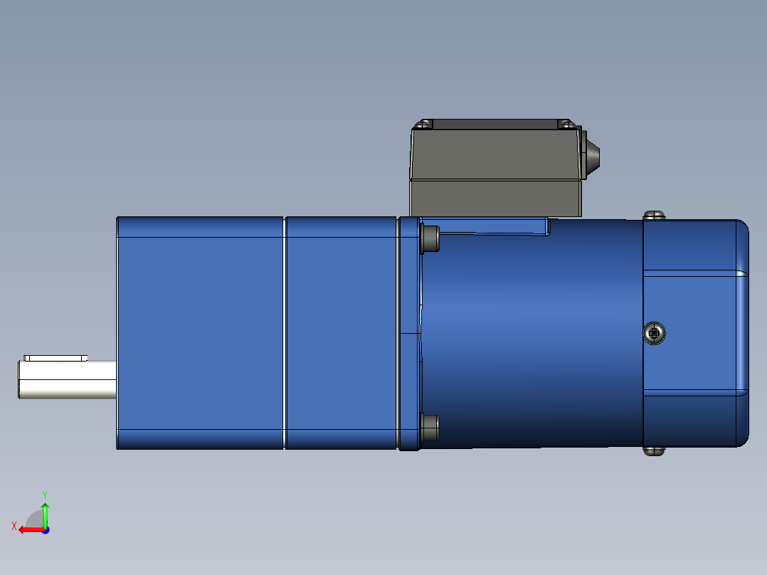 YT系列调速电机-60yt01-1800后视图
