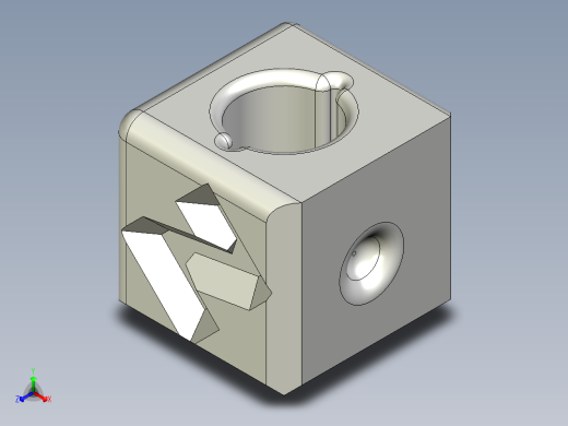 3D 打印测试立方体