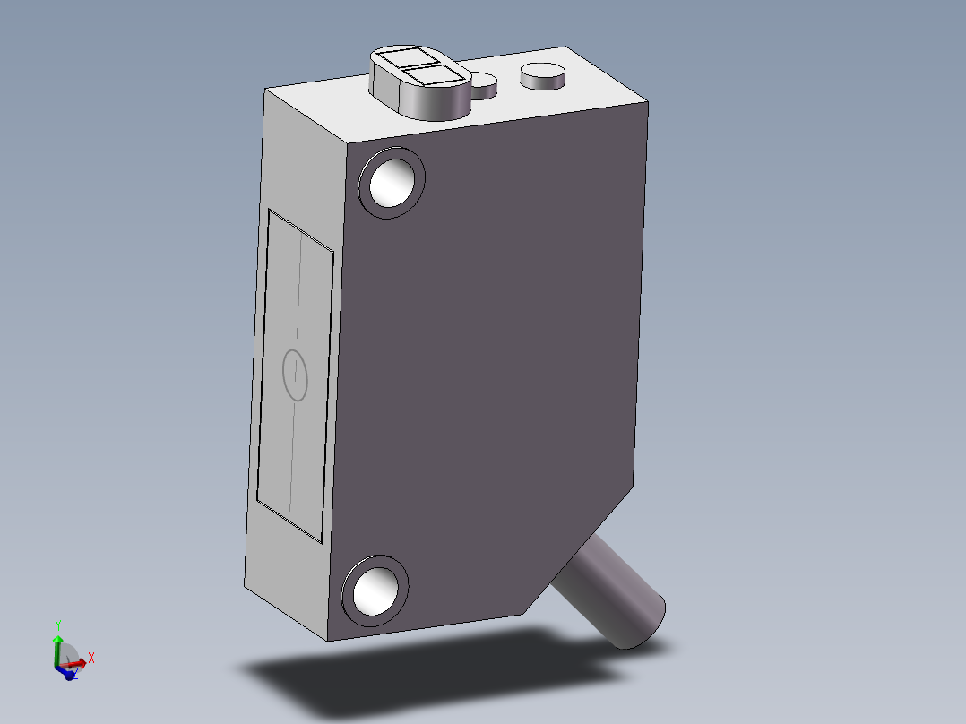 E3Z_L61_对射开关主视图