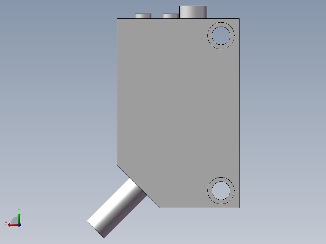 E3Z_L61_对射开关后视图