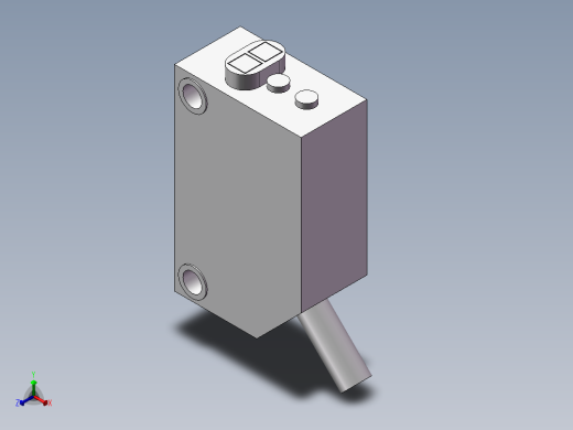 E3Z_L61_对射开关正等轴测缩略图