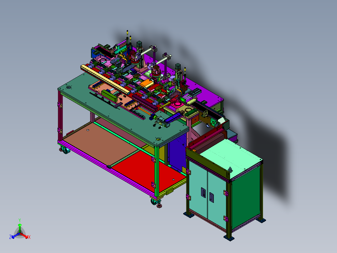 输送机托辊轴承检测装置