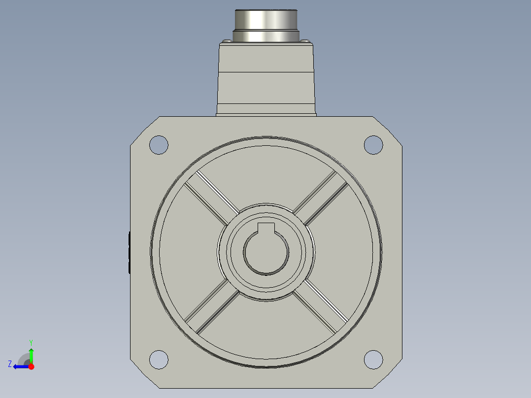 MHMF伺服电机MHMF152L1H62JL10右视图