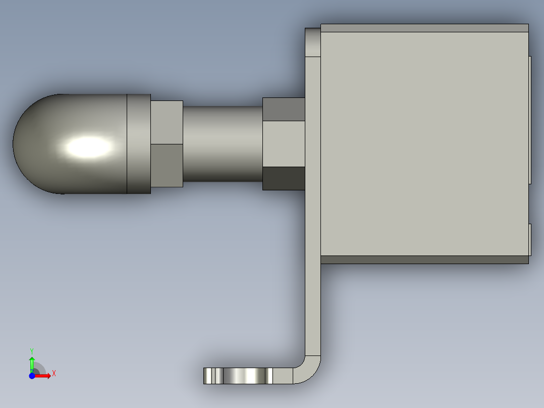伺服机械手压力传感器组件DPA01M-P)1-6前视图
