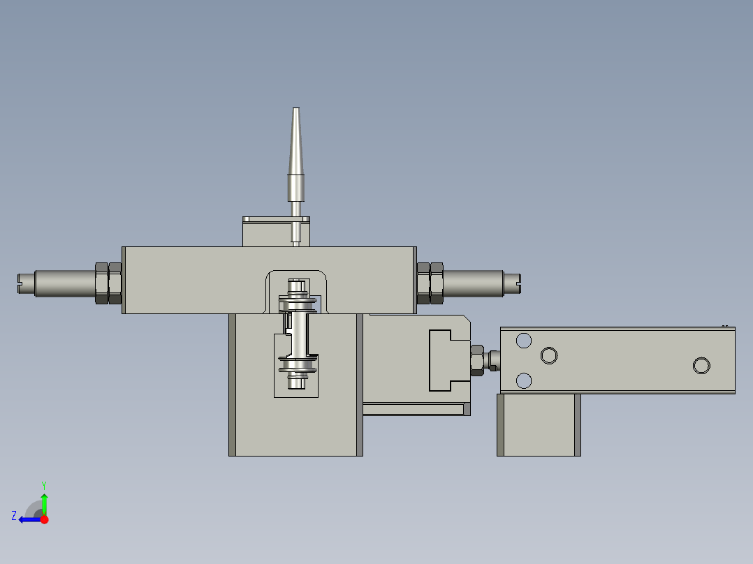 CXDQ02-02-01-00活塞杆错位右视图