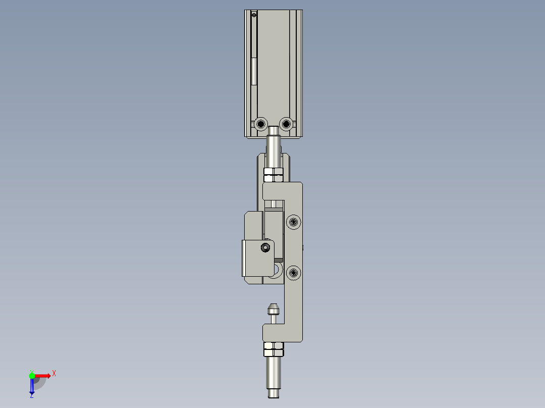 CXDQ02-02-01-00活塞杆错位俯视图