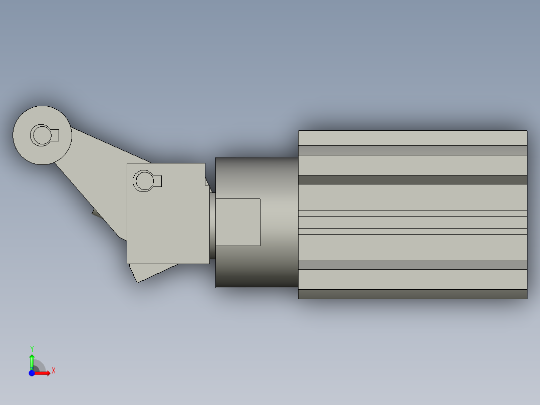 行李箱自动组装生产线设计-RSDQA40-25DD-M9BL前视图
