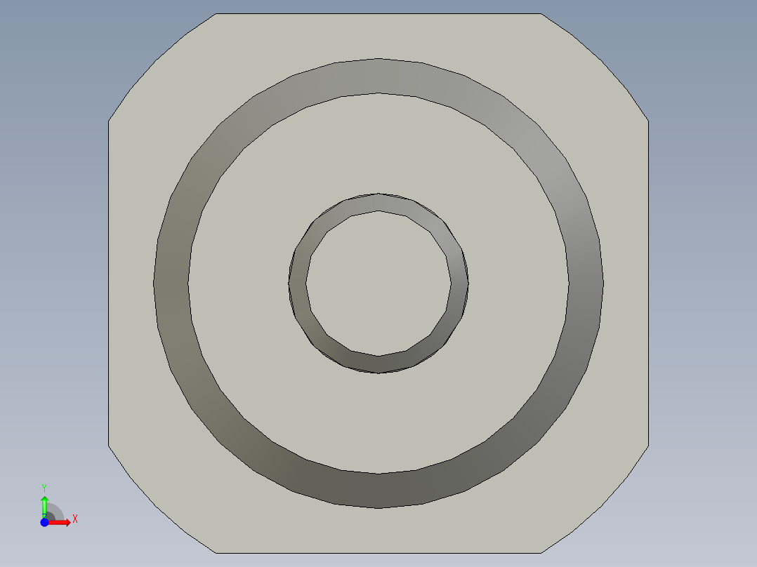 贴片电池标签背胶机设计-气缸CDM2B20-50前视图