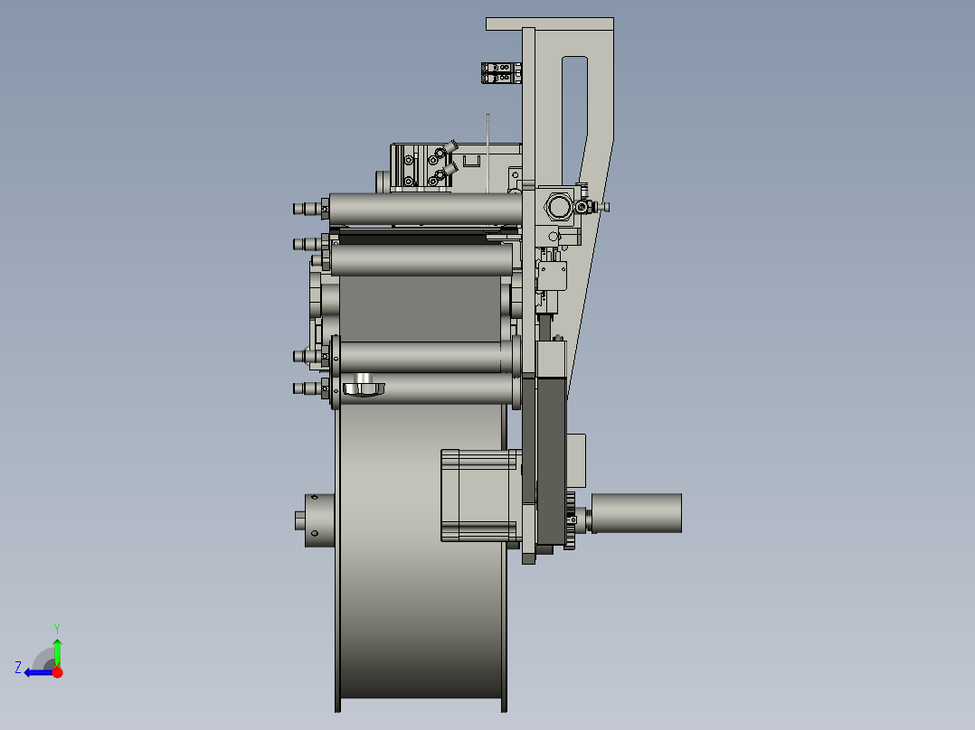 剥离机构1右视图