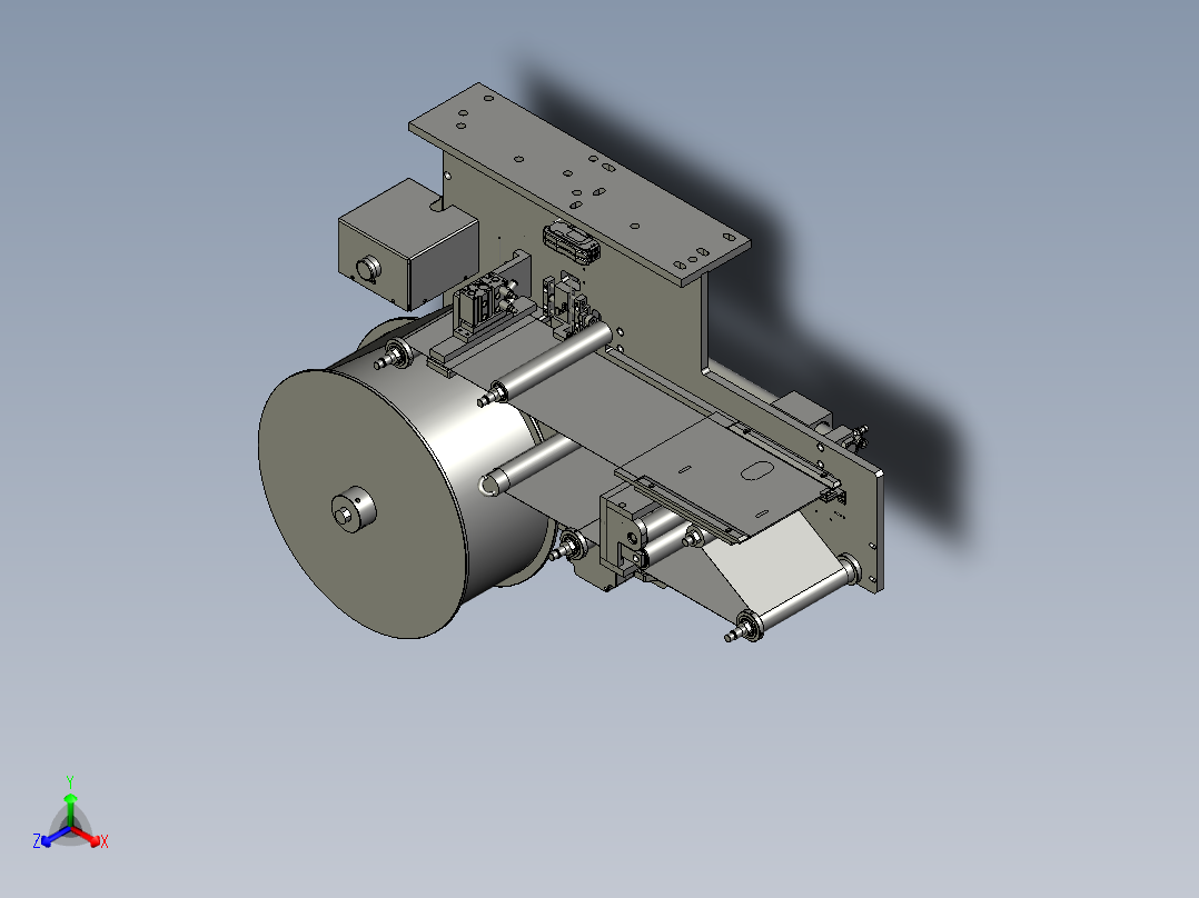 剥离机构1正等轴测图