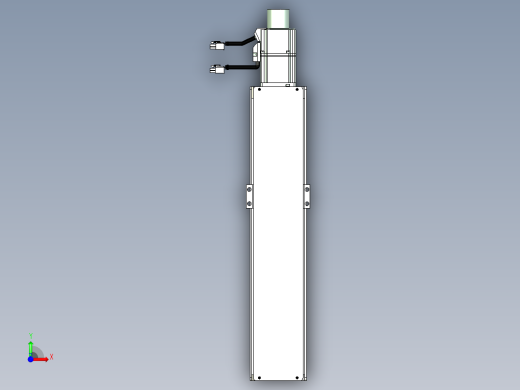 伺服丝杠组装单轴前视缩略图