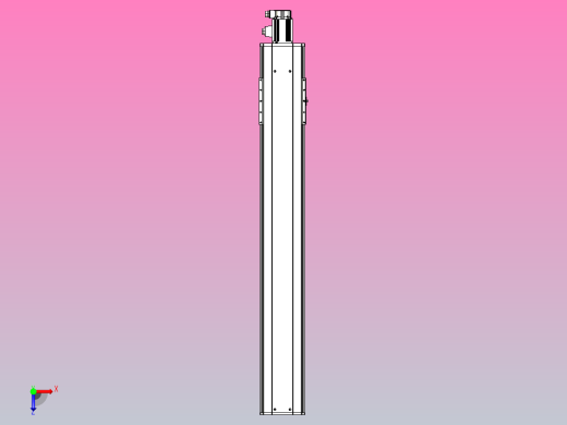 日规模组半封闭丝杆TPA-HNR-220D-3210C-L1350-M-C-P1K-N3俯视缩略图