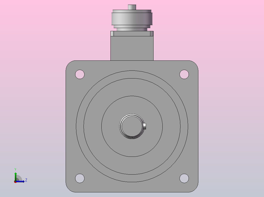 东洋电机S130-25H15左视图