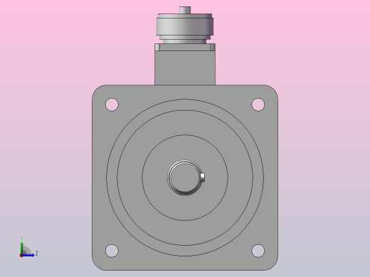 东洋电机S130-25H15左视缩略图