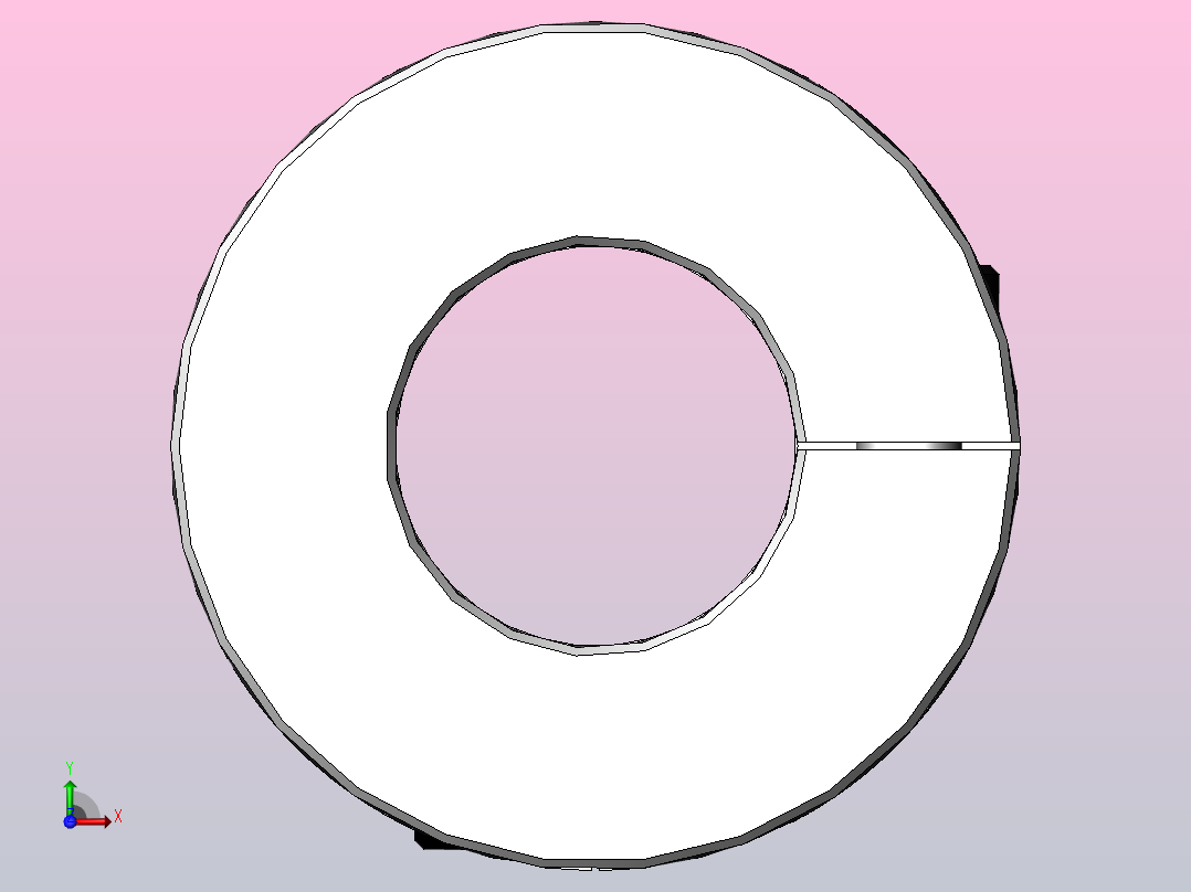 LK7系列 夹紧螺丝固定平行式（弹性联轴器）[LK7-C20]前视图
