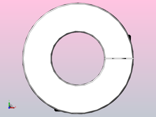 LK7系列 夹紧螺丝固定平行式（弹性联轴器）[LK7-C20]前视缩略图