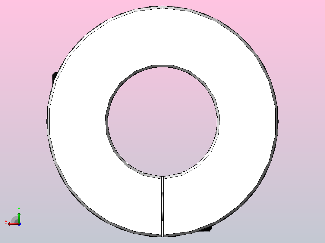 LK7系列 夹紧螺丝固定平行式（弹性联轴器）[LK7-C20]后视图