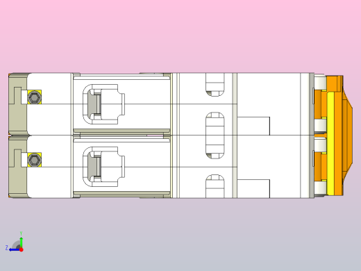NBH-40J 2P小型断路器三维模型202404右视缩略图