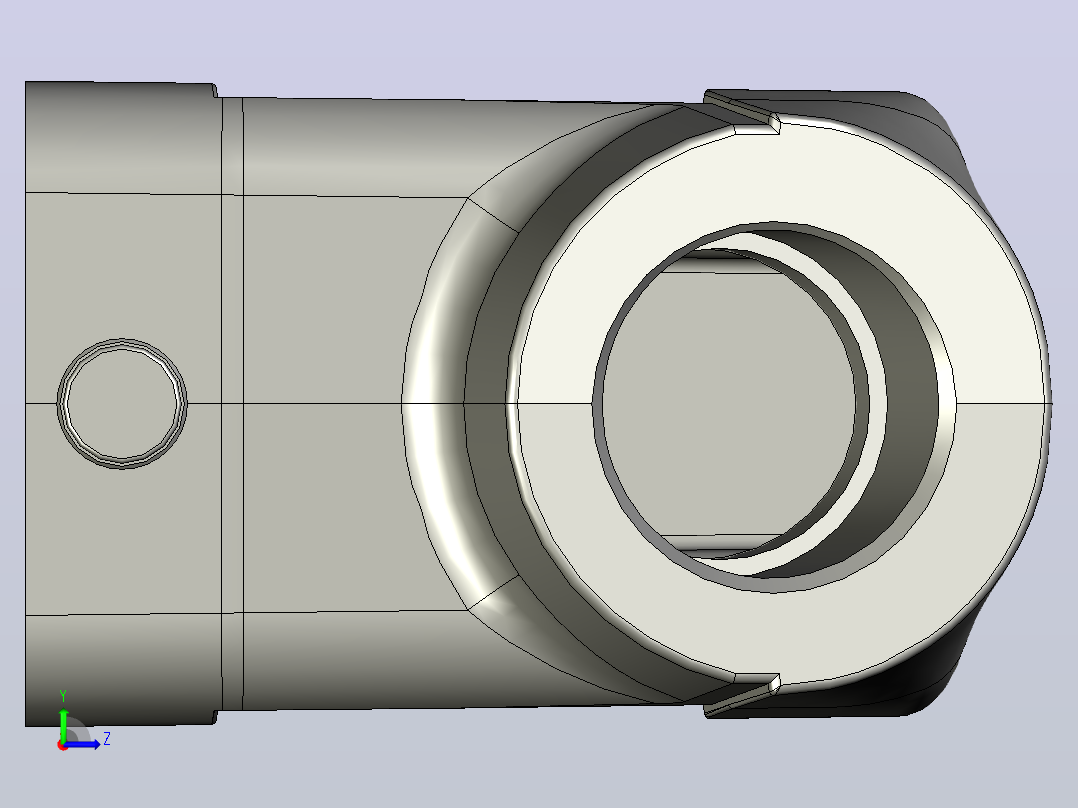 重载连接器ZKW34-24B-SE-2B-M32左视图
