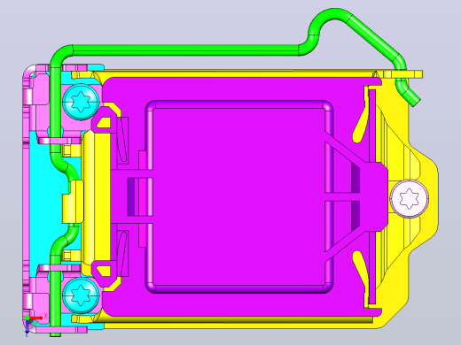 中央处理器插座LGA115X俯视缩略图