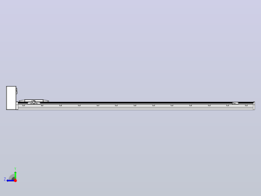 机器人皮带驱动直线轴TPA-GCB-150-P80-L1600-RU-M75-N3右视缩略图