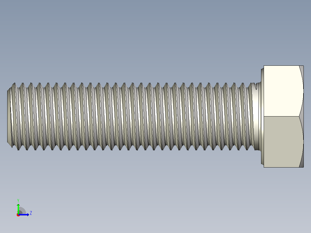 DIN_EN_ISO_4017_M16x60.ipt六角螺栓左视图