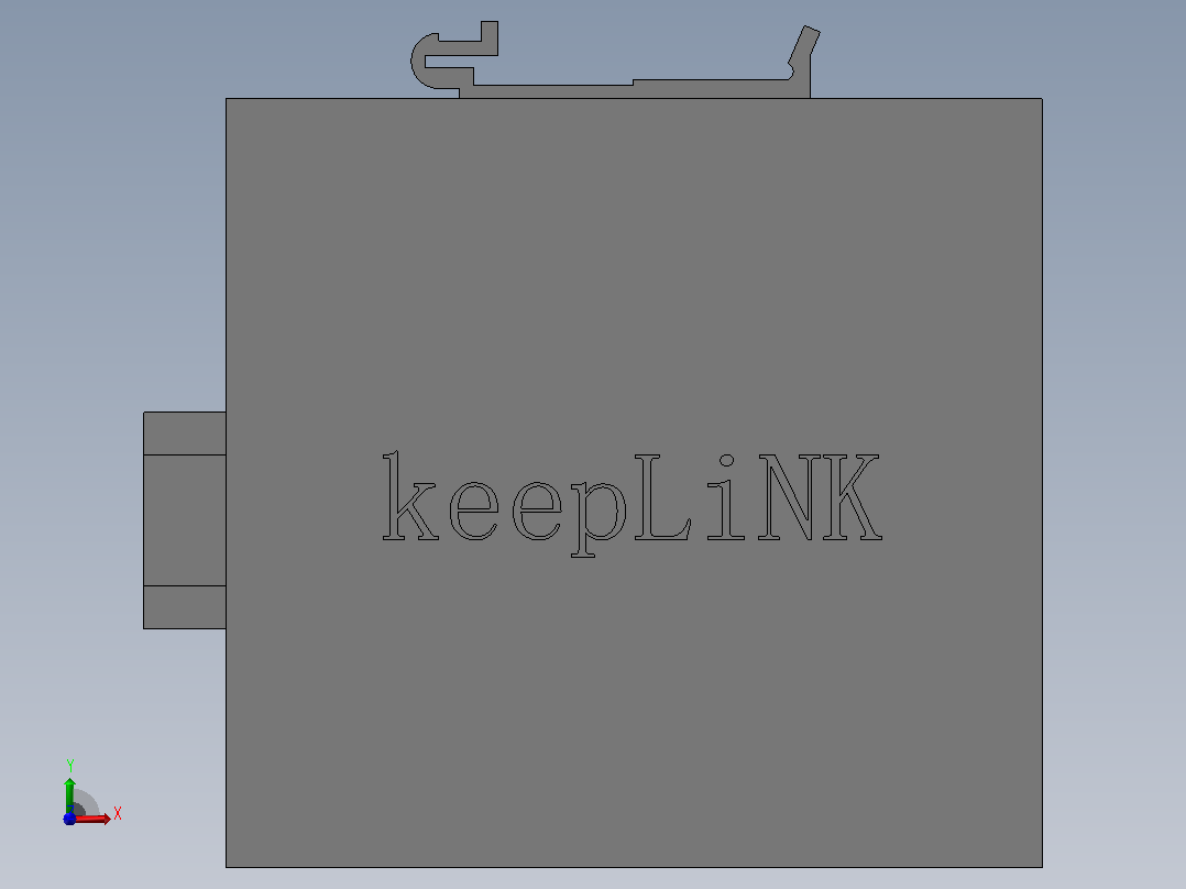 交换机KeeLiNK KP-9000-45-8TX前视图