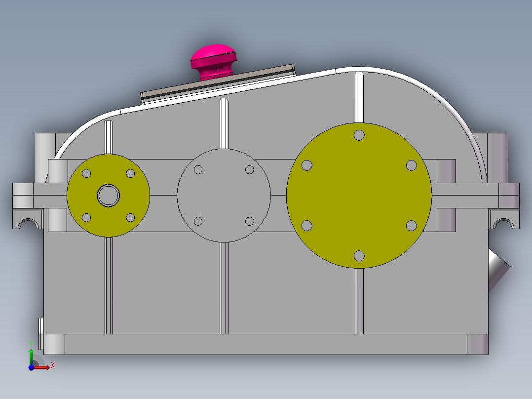 减速器SW前视图