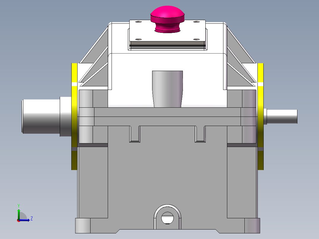 减速器SW左视图