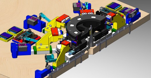 电磁电动机结构3D图纸 Solidworks设计缩略图