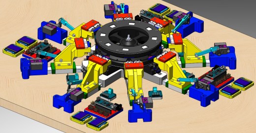 电磁电动机结构3D图纸 Solidworks设计缩略图