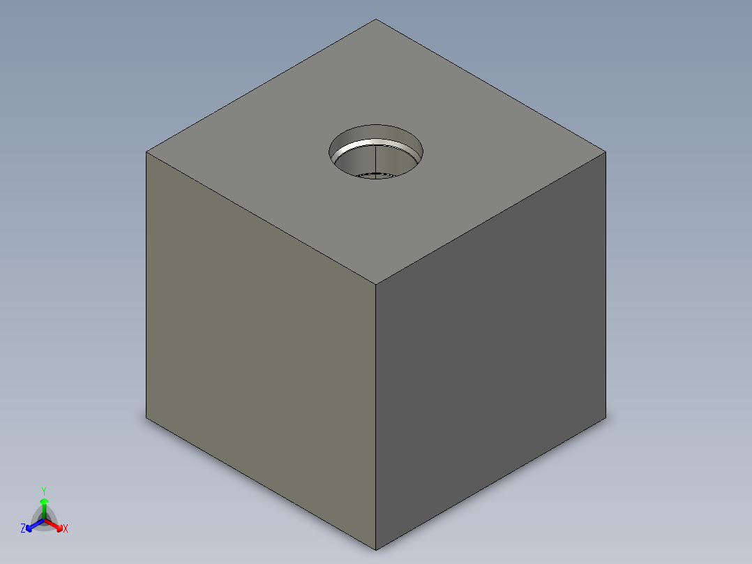 插孔-T-24A正等轴测图