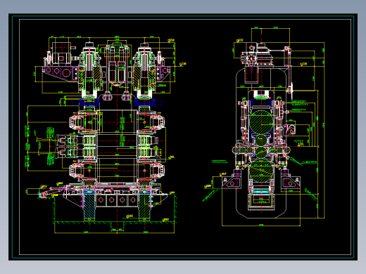 3500中厚板轧机 全套图纸更新完毕