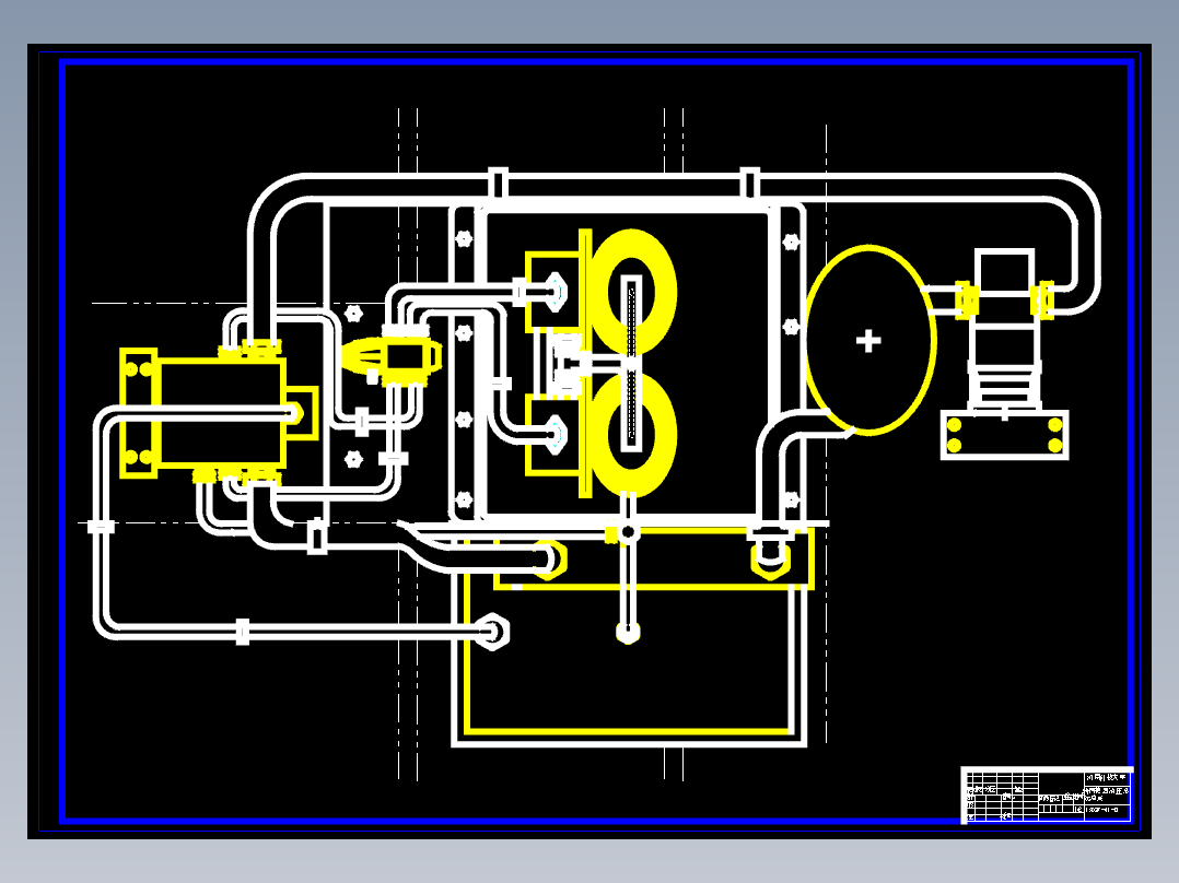 534 130马力橡胶履带拖拉机机械液压转向装置的液压系统及其转向操纵系统设计（有cad原图+中英文翻译）