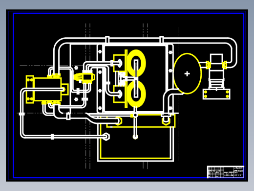 534 130马力橡胶履带拖拉机机械液压转向装置的液压系统及其转向操纵系统设计（有cad原图+中英文翻译）