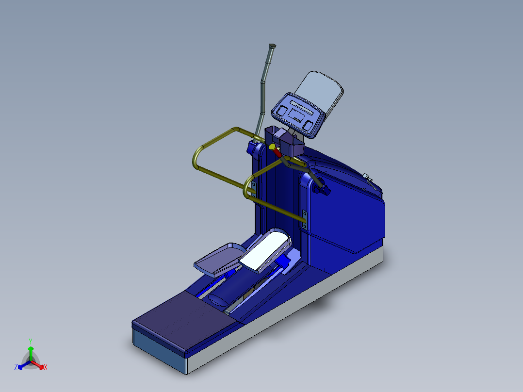 健身器正等轴测图