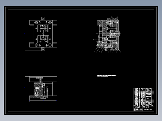 方罩壳注塑模设计