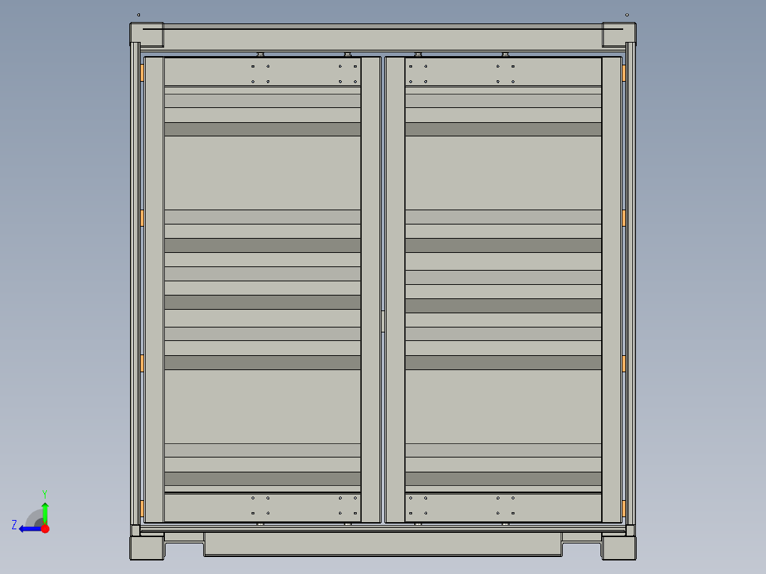 标箱（集装箱企业）右视图